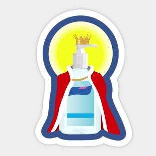 King H. Sanitizer Sticker